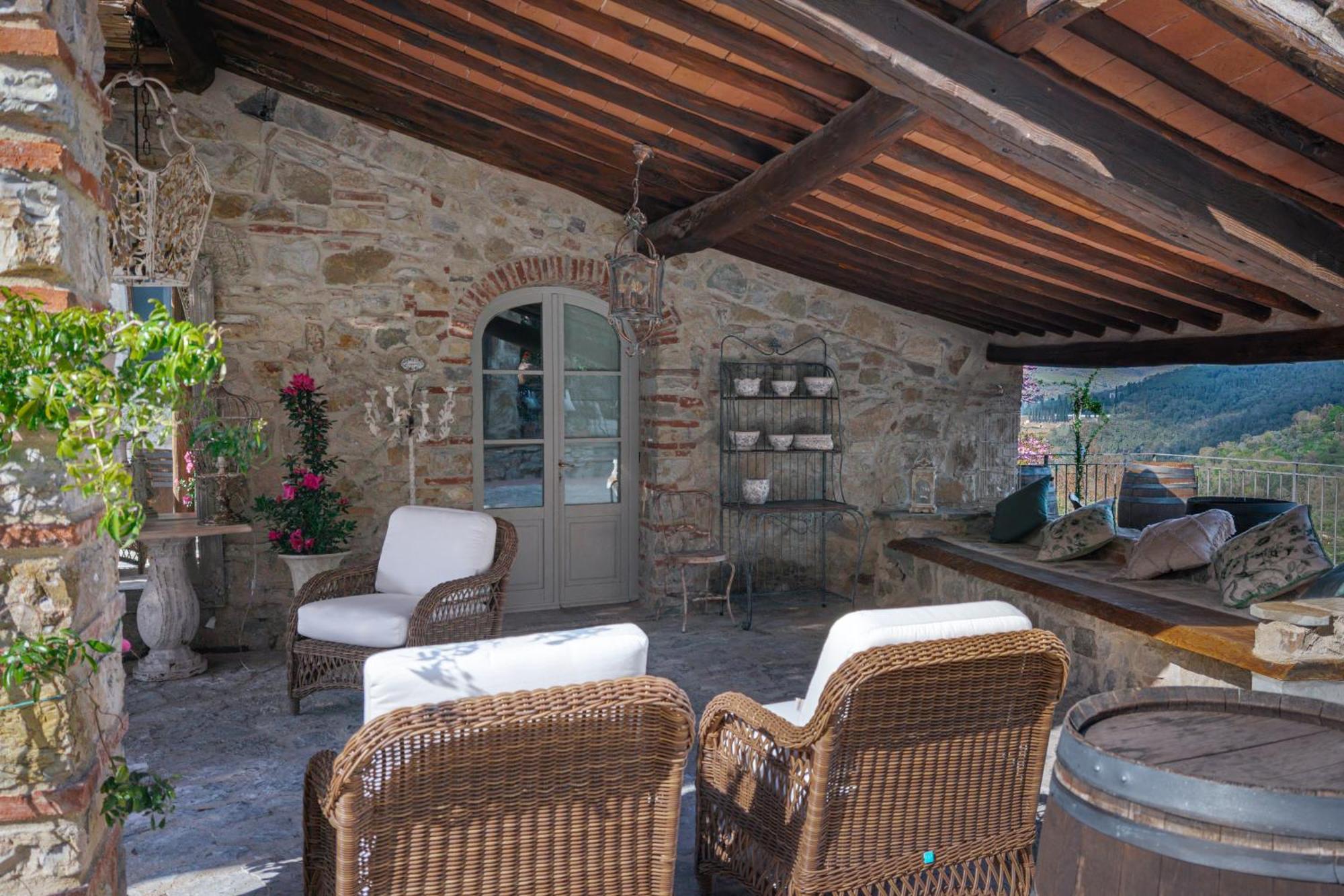 גרבה אין קיאנטי Il Casello Country House מראה חיצוני תמונה