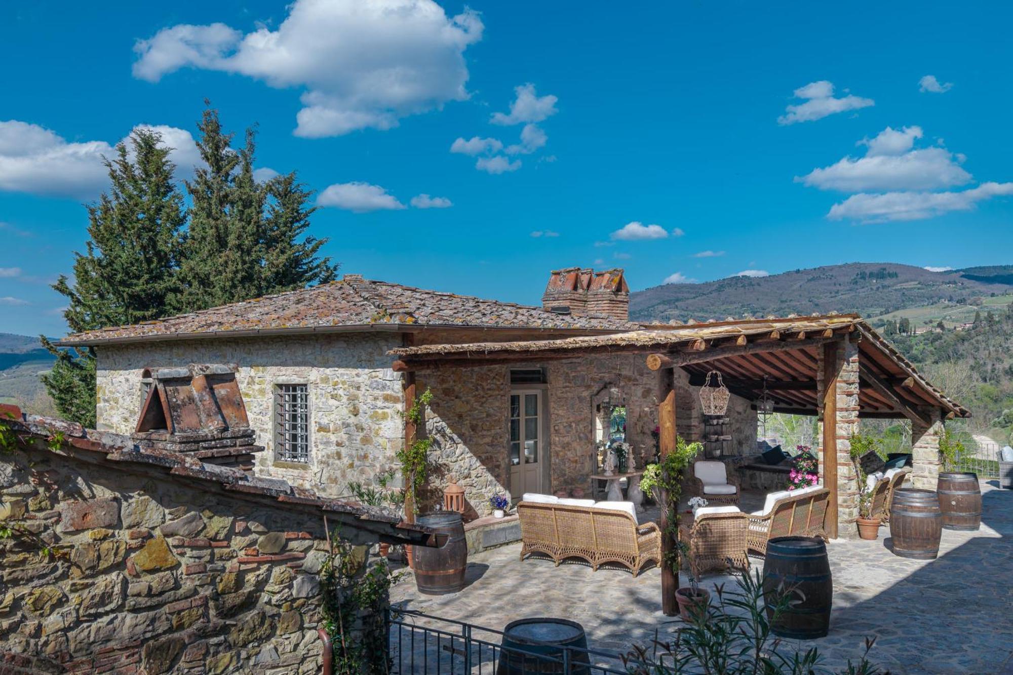 גרבה אין קיאנטי Il Casello Country House מראה חיצוני תמונה