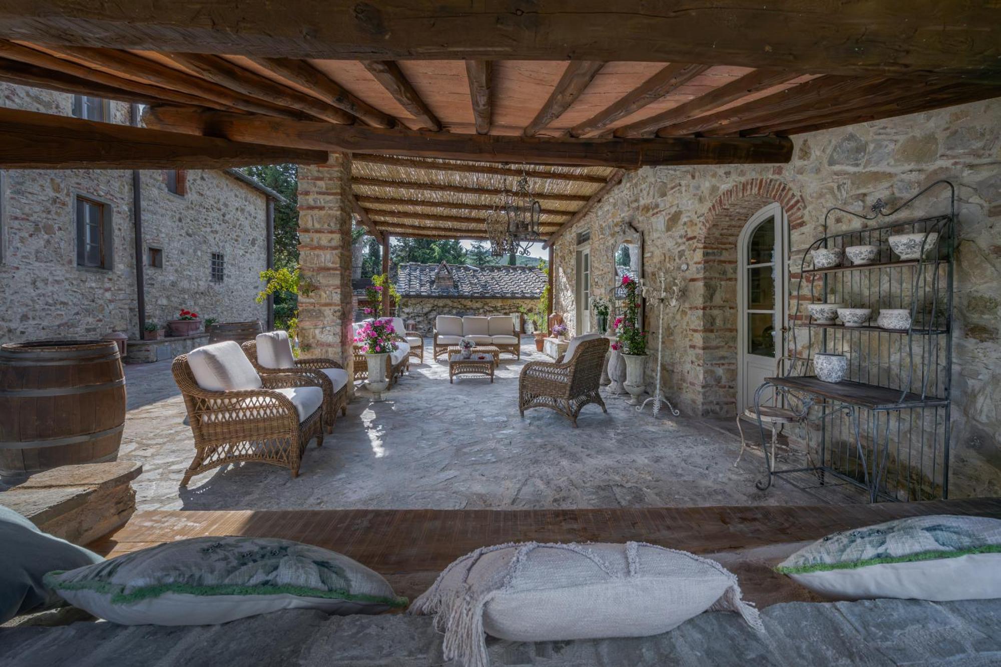 גרבה אין קיאנטי Il Casello Country House מראה חיצוני תמונה