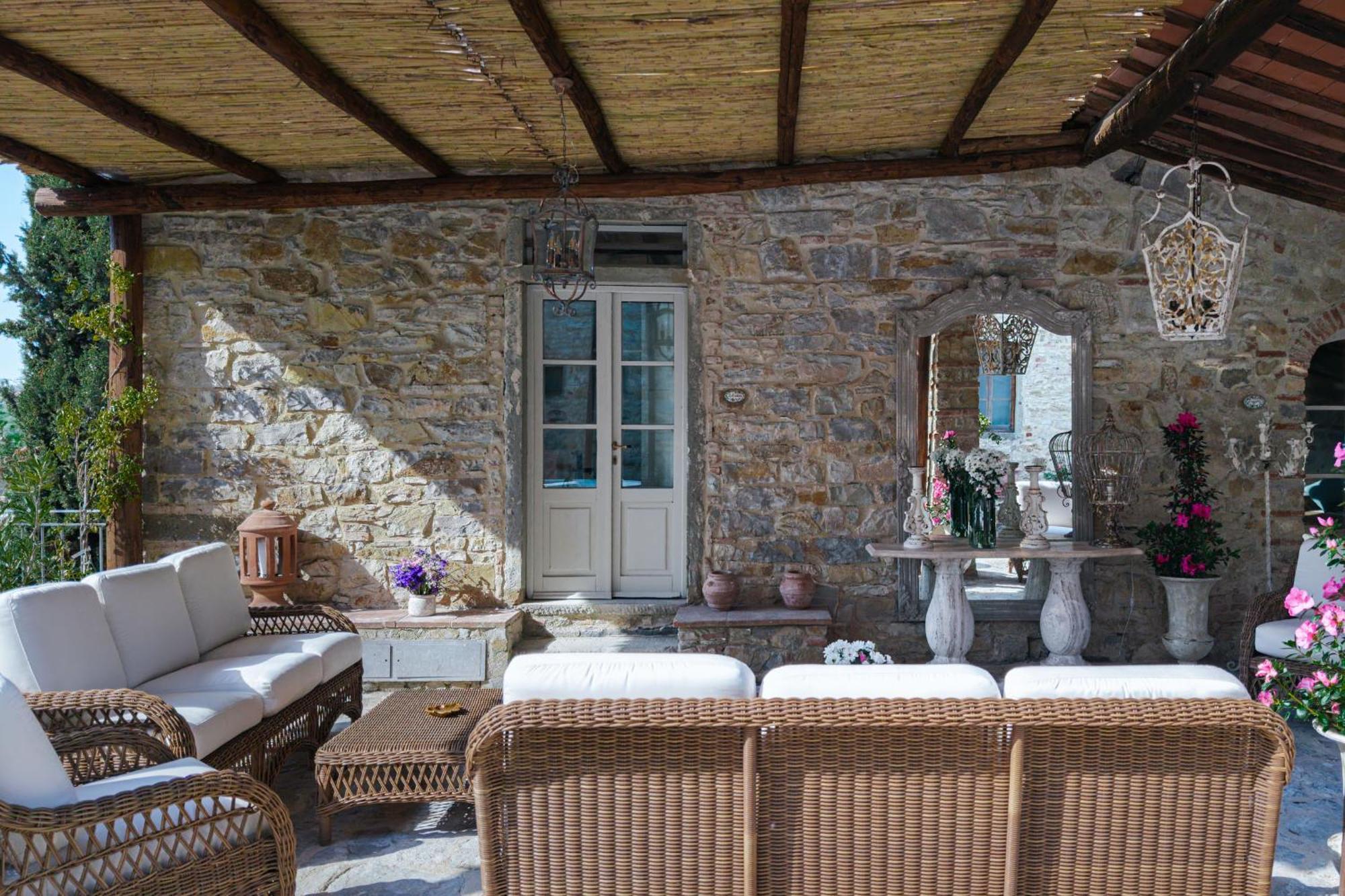 גרבה אין קיאנטי Il Casello Country House מראה חיצוני תמונה