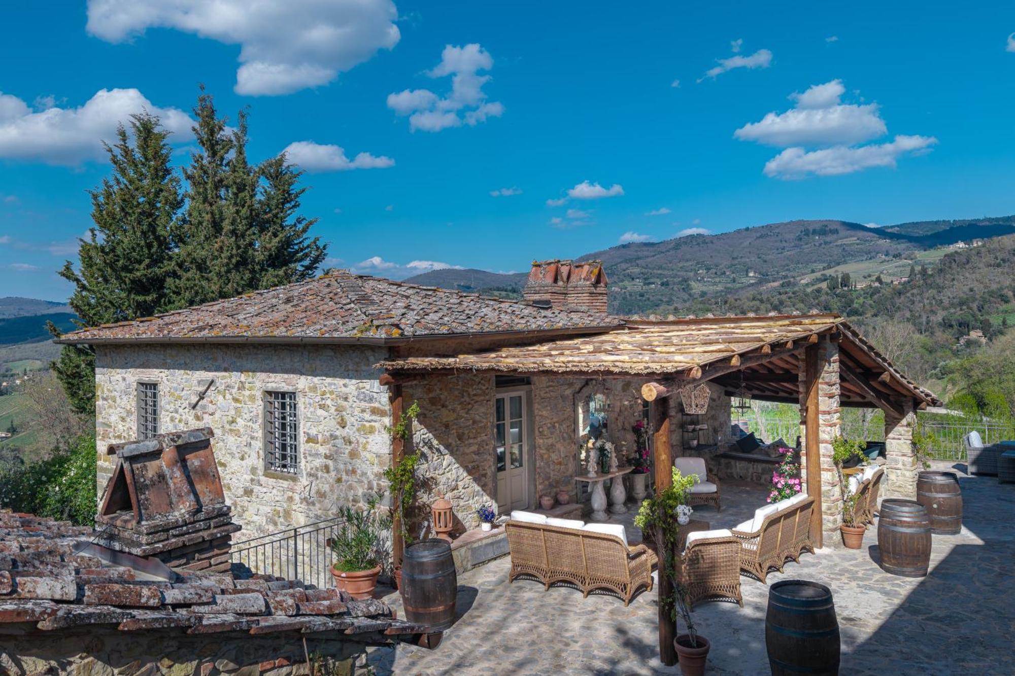 גרבה אין קיאנטי Il Casello Country House מראה חיצוני תמונה